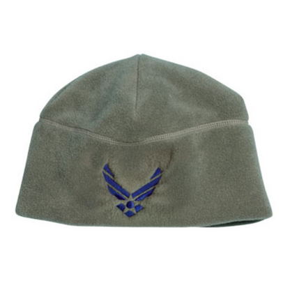 Air Force Logo Wing Direct Embroidered ACU Fleece Beanie