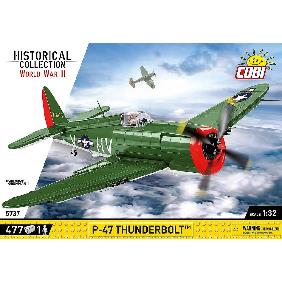 COBI P-47 Thunderbolt 477 PCS