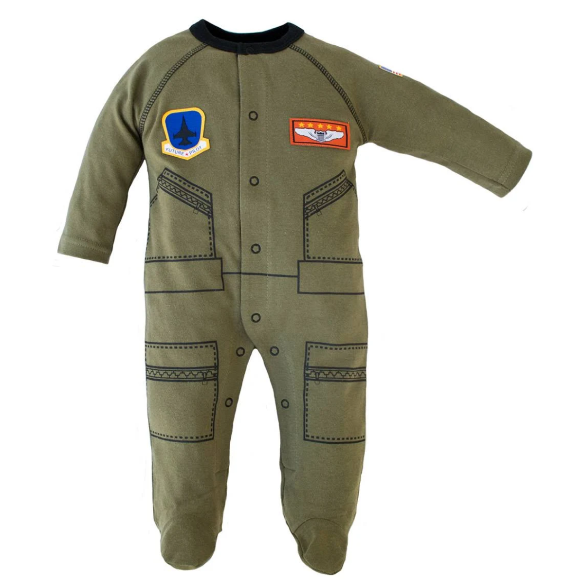 Flight Suit Baby Crawler