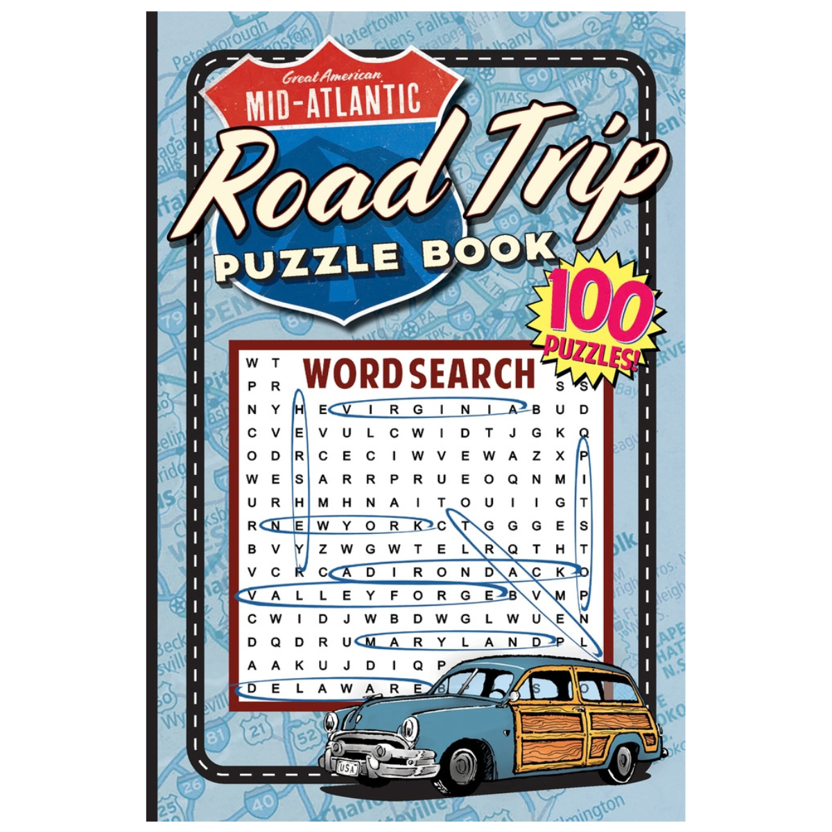 Mid-Atlantic Road Trip Puzzle Book