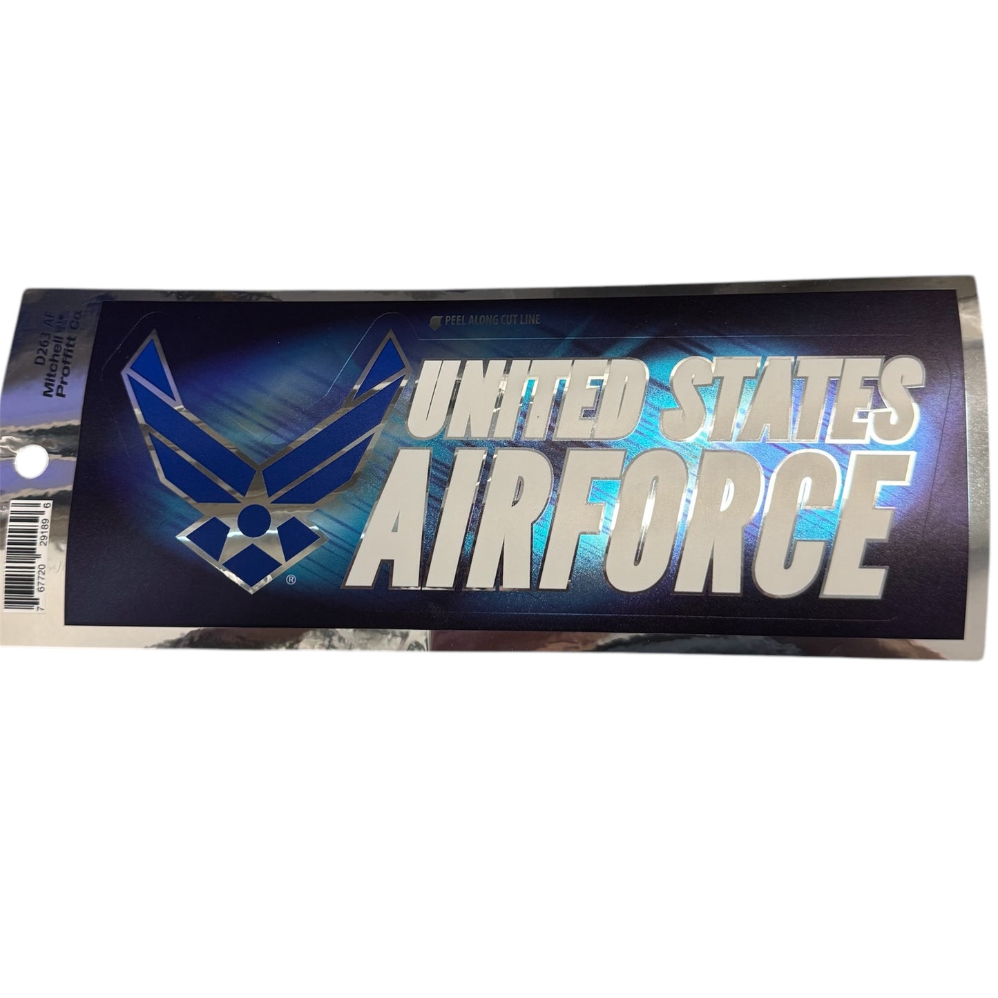 USAF Chrome Decal