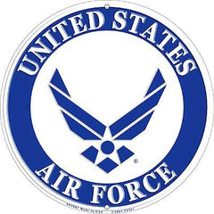 USAF Logo Metal Key Ring