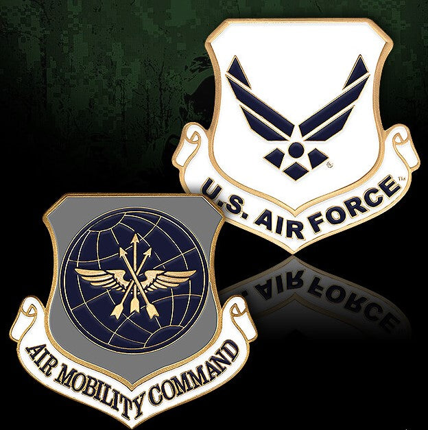 AMC Shield Challenge Coin US Air Force