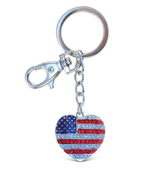 American Heart Keychain