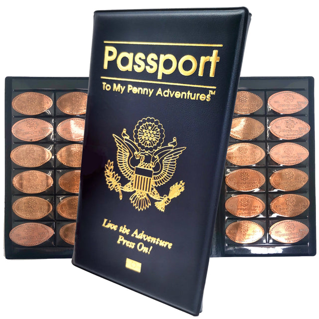 Pressed Penny Passport Books
