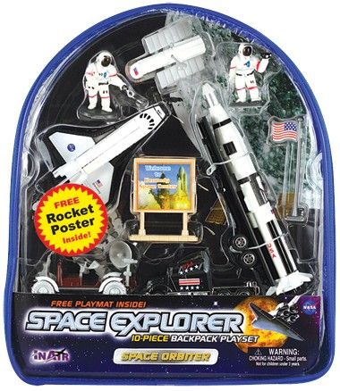 Space Explorer Backpack Playset