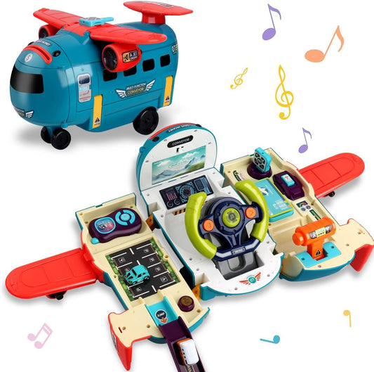 Multi-Function Airplane Simulation Play Set