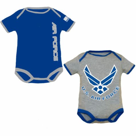 Air Force Infant Bodysuit 2pk