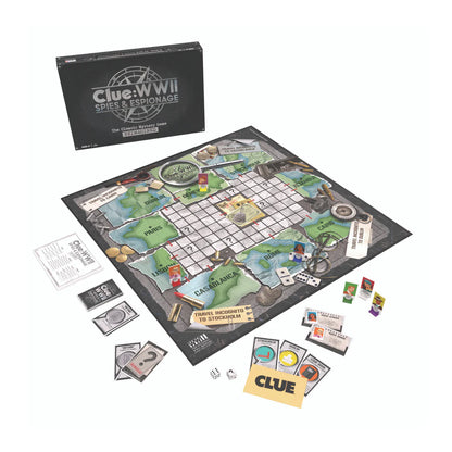 Clue: WWII Spies & Espionage The Classic Mystery Game