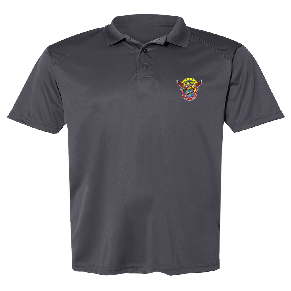 Men's Poly Buttoned Polo ATA Logo