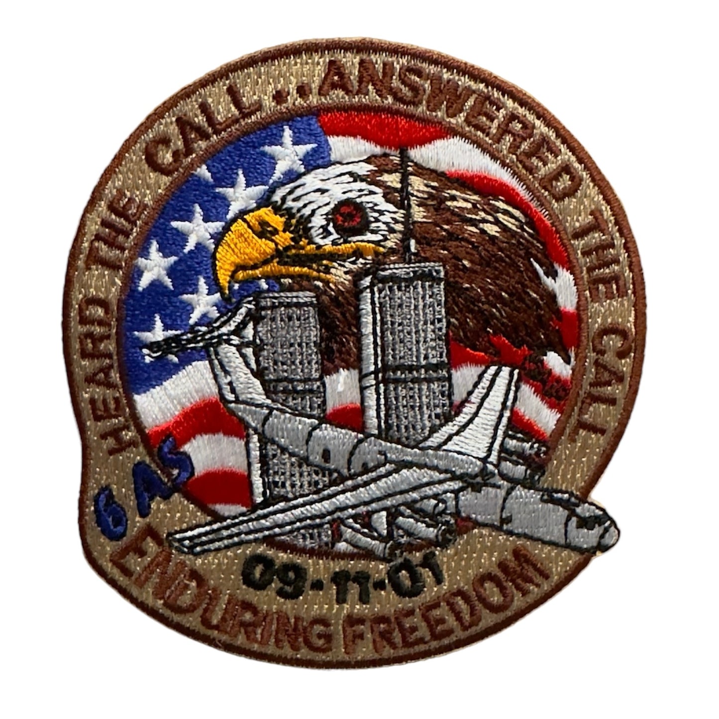 6AS Enduring Freedom Patch