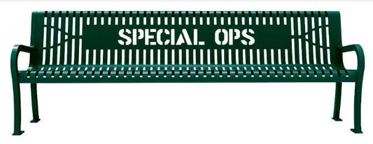 Special Operation Bench Plaque