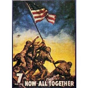 Iwo Jima Now All Together Poster