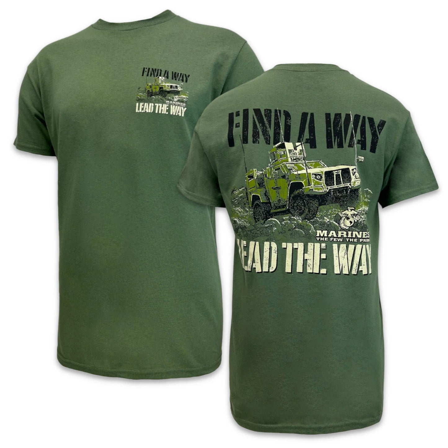 Marines Lead The Way T-Shirt