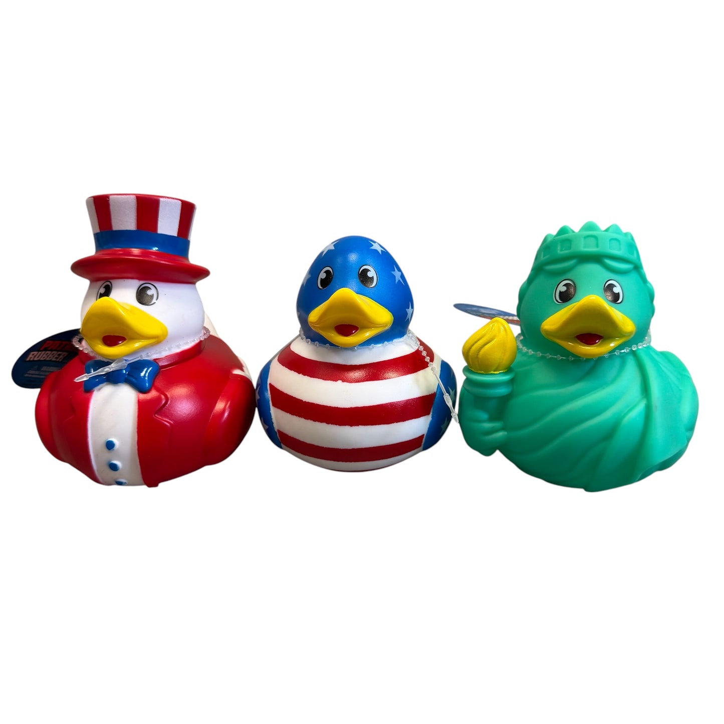 Patriotic Rubber Duck Tub Toy