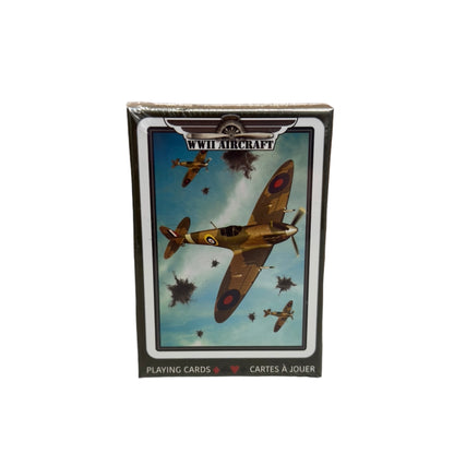 WWII Aircraft Playing Cards