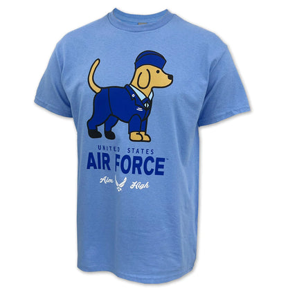 Air Force Pup T-shirt Light Blue Youth