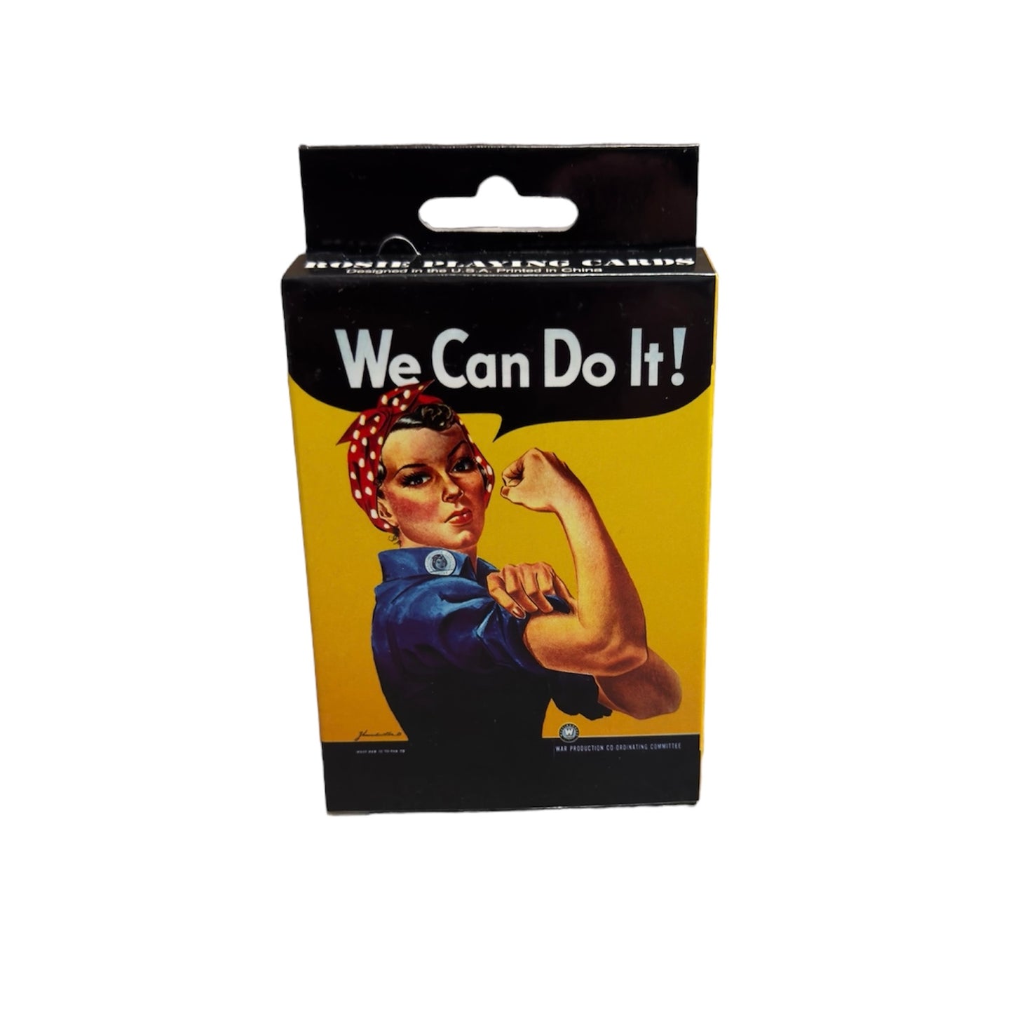 Rosie the Riveter WE CAN DO IT playing cards