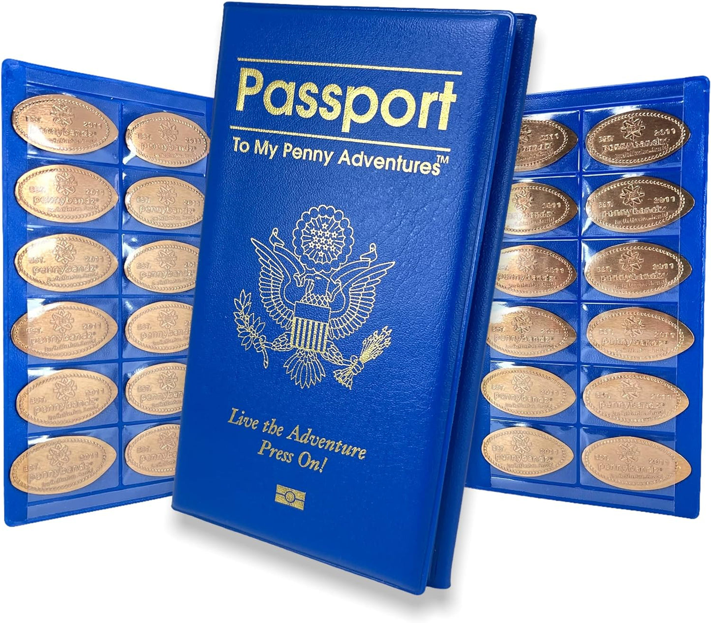 Pressed Penny Passport Books