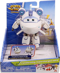 Super Wings 5" Transforming Supercharged Astra Airplane Toys