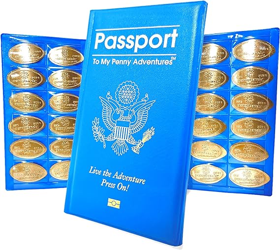 Pressed Penny Passport Books