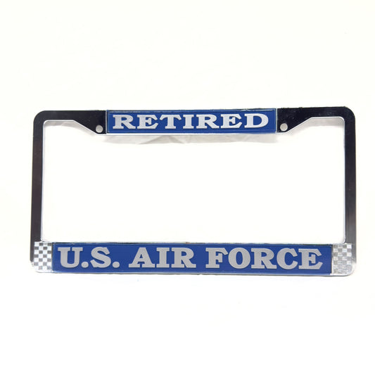 US AIR FORCE License Frame - Retired