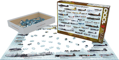 World War II Aircraft Puzzle 1000 Pcs