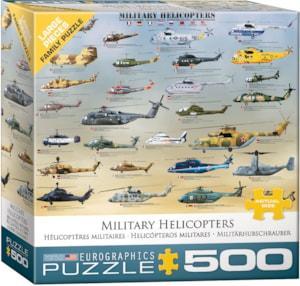 Military Helicopters 500 pcs