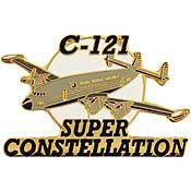 C-121 Super Constellation Pewter Pin