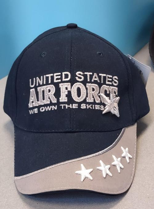 USAF Cap We Own the Skies with Stars