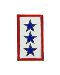 Family Member - In Service - 3 Stars Pin