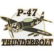 P47 Thunderbolt Pin