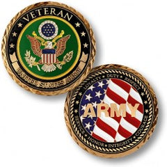 US Army Veteran Challenge Coin