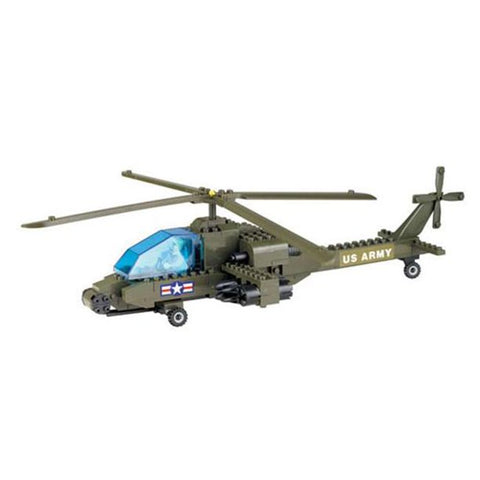 Daron -Army Attack Helicopter Construction Blocks    Toy