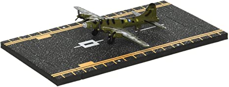 Hot Wings B-17 Flying Fortress Plane with Runway