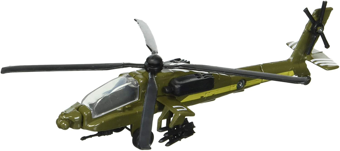 Hot Wings AH-64 Apache Diecast with Runway