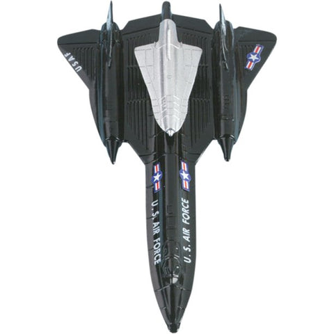 Hot Wings SR-71 Blackbird  with Drone Die Cast with Runway