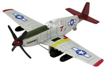 InAir  Diecast P-51 Mustang Tuskegee Airman   Toy