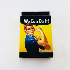 Rosie the Riveter WE CAN DO IT playing cards