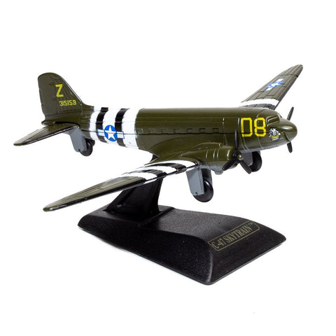 Sky Wings Motormax C-47 Skytrain       Diecast Model  Toy