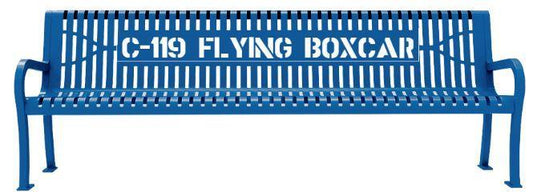 C-119G Flying Boxcar Bench Plaque