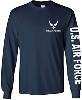 USAF Long Sleeve Navy Blue Shirt