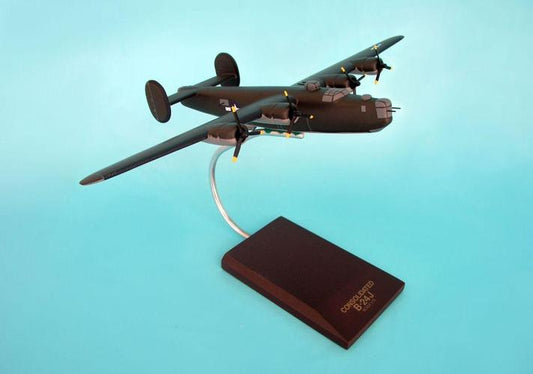 B-24 Liberator (Olive) Wood Model with Wood Stand