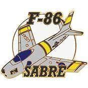 F-86 Saber Jet Pin