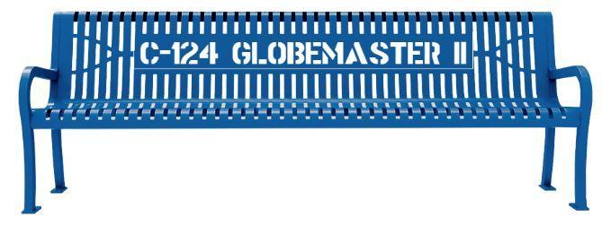 C-124A Globemaster II Bench Plaque