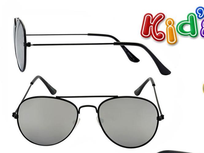 Kids Mirrored Aviator Sunglasses